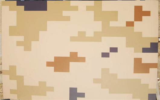 密云荒漠迷彩漆喷涂